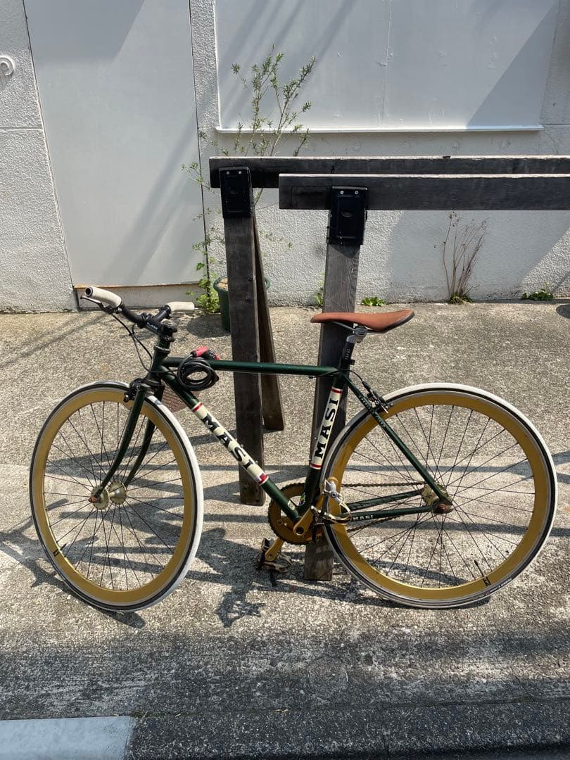 【コーラボーイ】MASI シングルスピードバイク グリーン