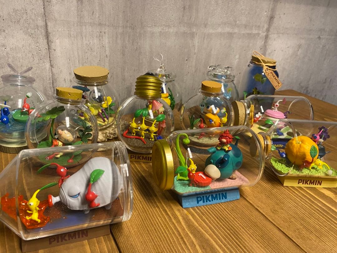 リーメント ピクミン テラリウムコレクション 1、2全種類