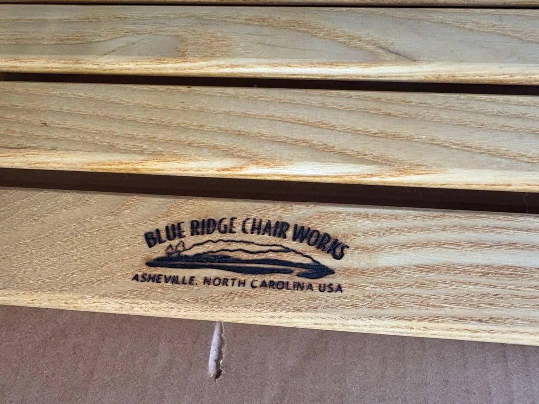 BLUE RIDGE CHAIR WORKS アメリカ製　未使用品