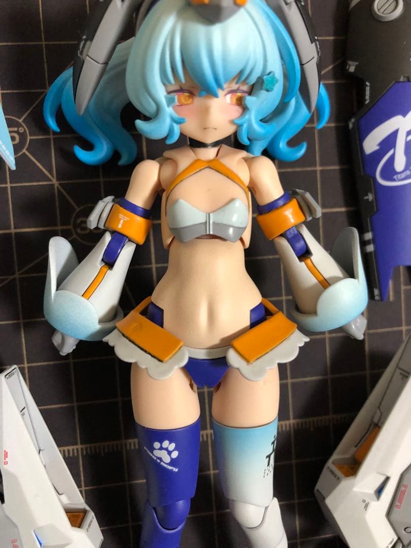 メガミデバイス PUNI☆MOFU トゥーンドウォート　塗装済み完成品