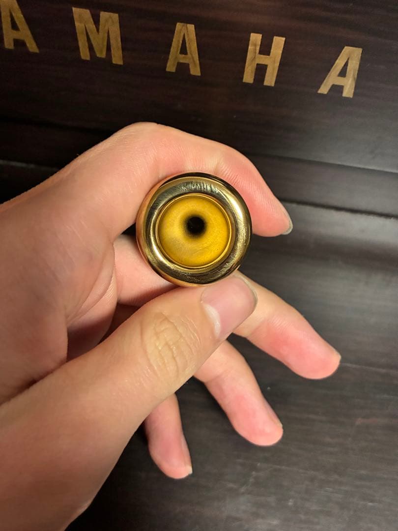 Lotusトランペットマウスピース 2M ブラス