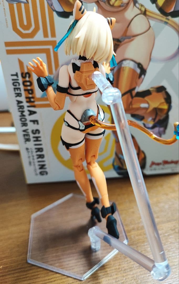 PLAMAX BP-02 ソフィア・F・シャーリング 虎アーマーVer 完成品