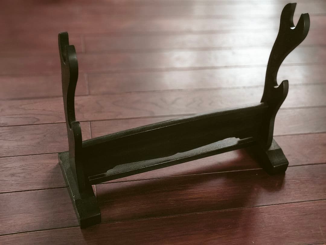 刀掛け付き模造刀大小セット