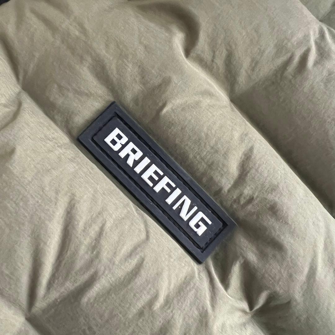 BRIEFING ブリーフィング　ダウンジャケット　中綿　メンズ　ゴルフ　カーキ