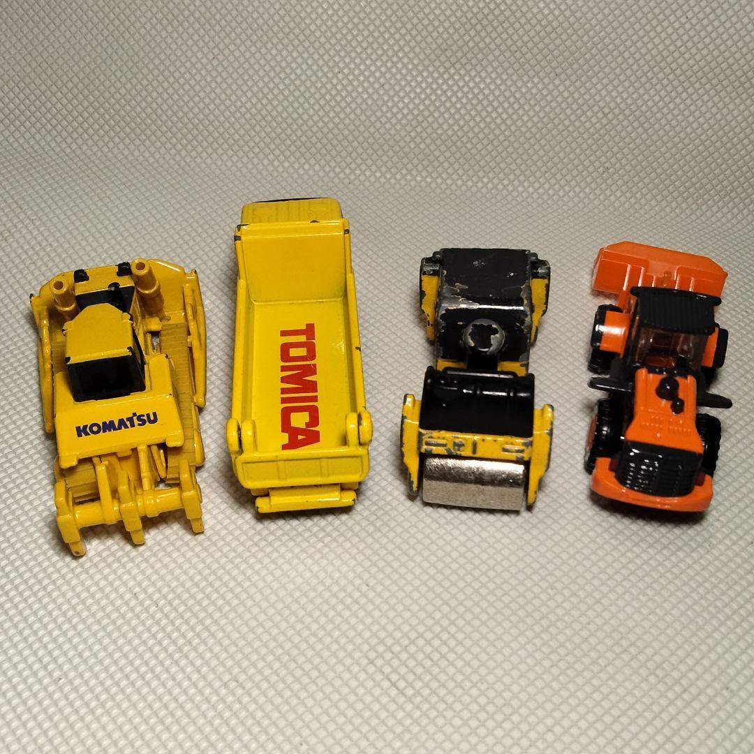 4990 ミニカー 働く車 建設土木系 工事車両セット ルース品