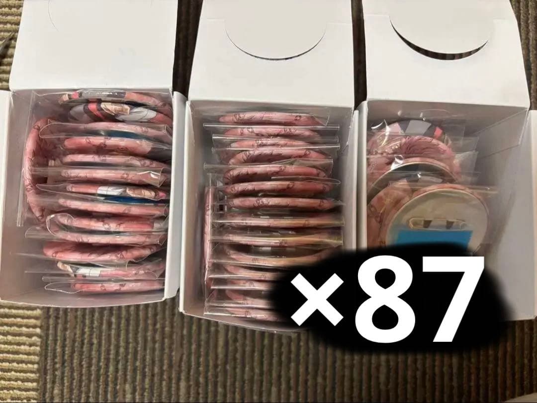 ブルーロック展 ホログラム缶バッジ 糸師冴87個セット