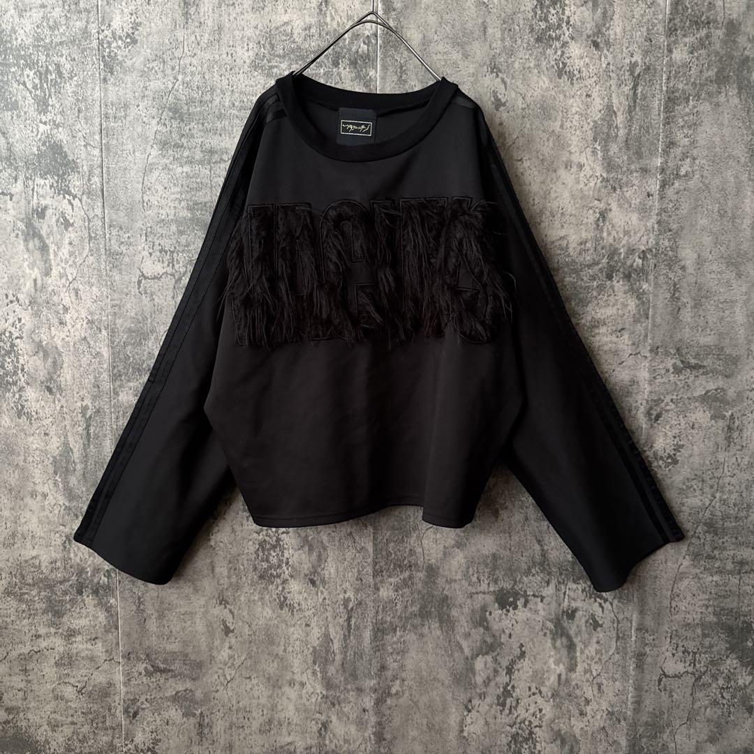 【マダラニンゲン 3rd collection 黒色の嬲り 】ファーカットソー