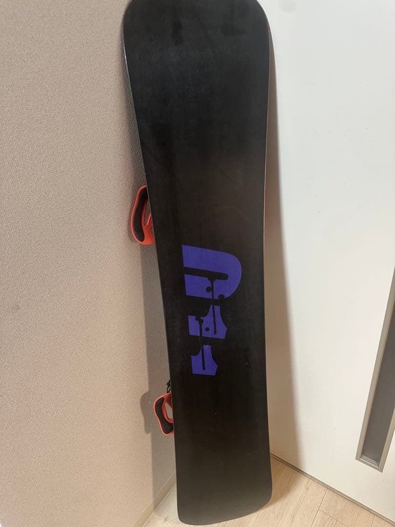 スノーボード011 X FLY SPIN 148 グラトリ　ビンディングセット