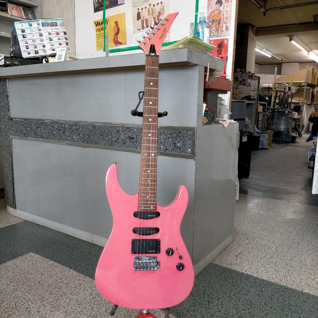 FERNANDES ピンク エレキギター