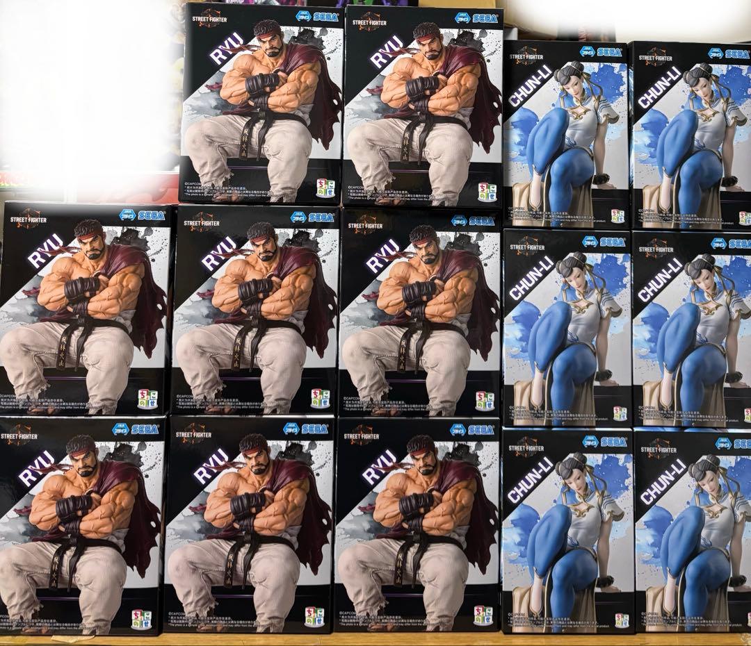 ストリートファイター６ ちょこのせPMフィギュア リュウ ＆ 春麗