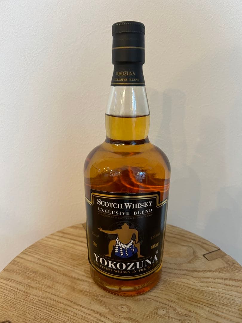 相撲グッズ　希少　朝青龍オリジナルウイスキー