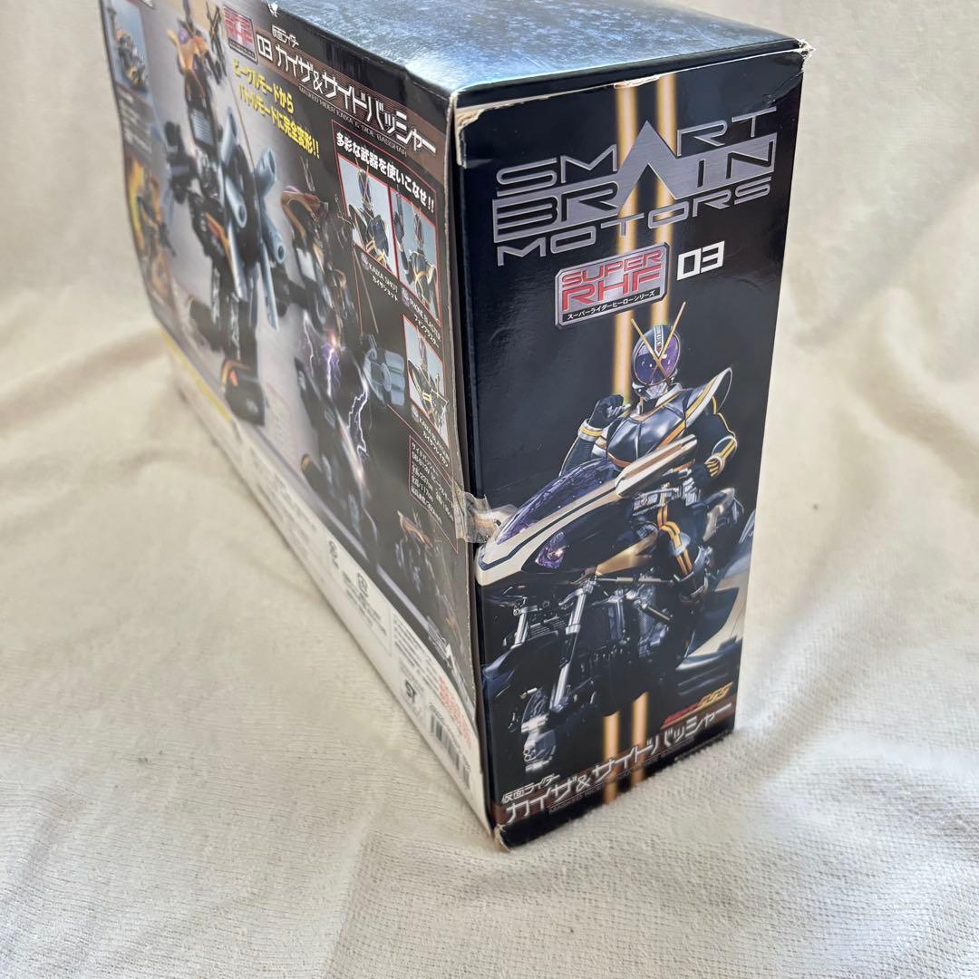 【貴重】仮面ライダー カイザ&サイドバッシャー　スーパーヒーローシリーズ03