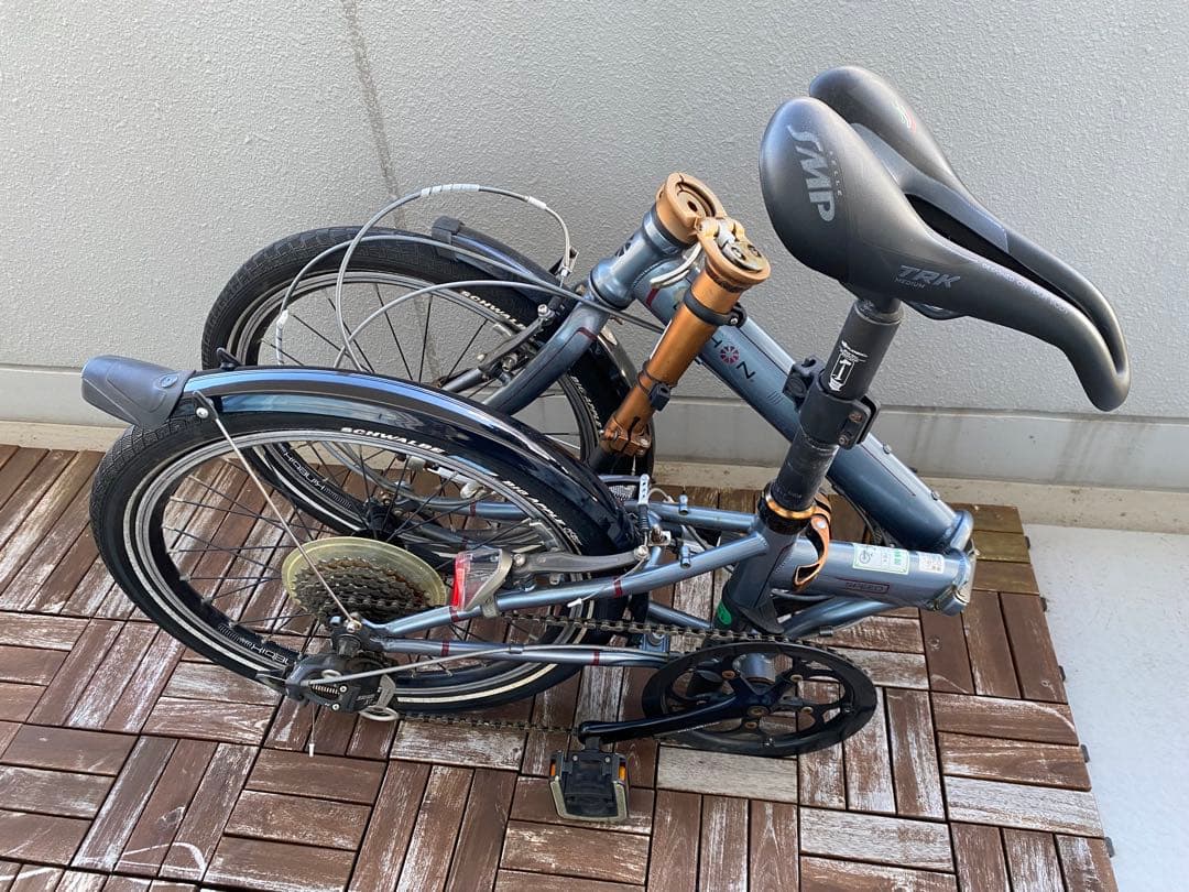 未整備 DAHON ダホン 折りたたみ自転車 グレー