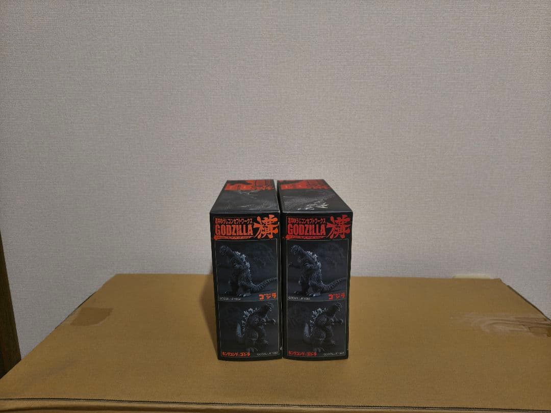 新品未開封品 酒井ゆうじコンセプトワークス　ゴジラ1954 ゴジラ1962