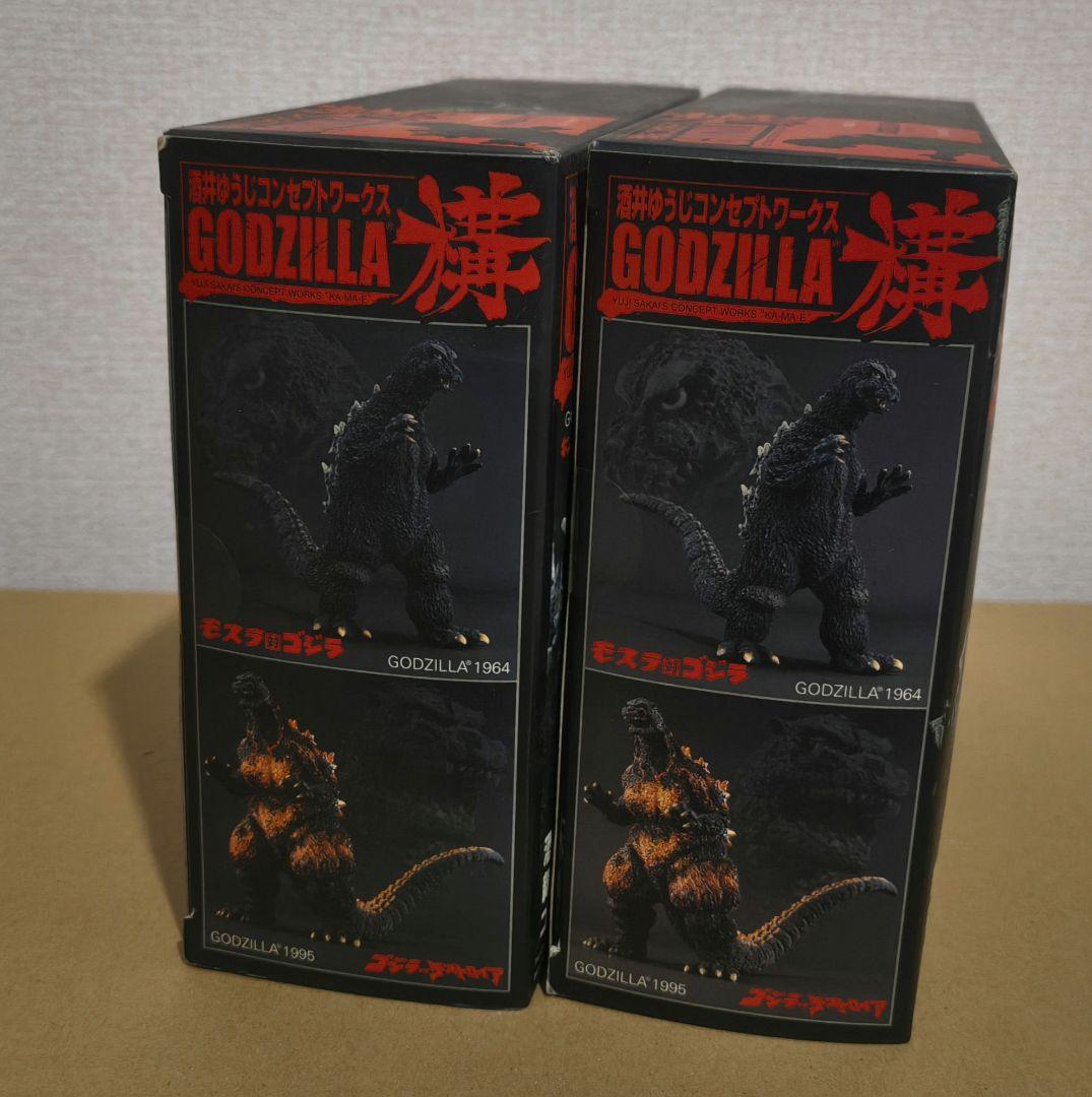 新品未開封品 酒井ゆうじコンセプトワークス　ゴジラ1954 ゴジラ1962