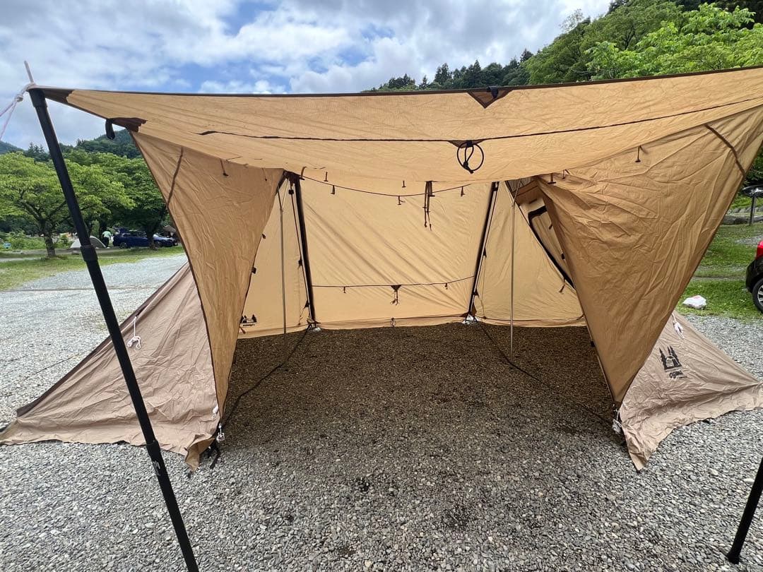 Twin Cresta テント ベージュ　ツインクレスタ
