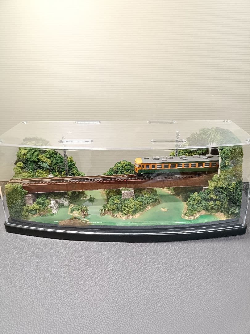 No.48鉄道Nゲージジオラマ車両付き