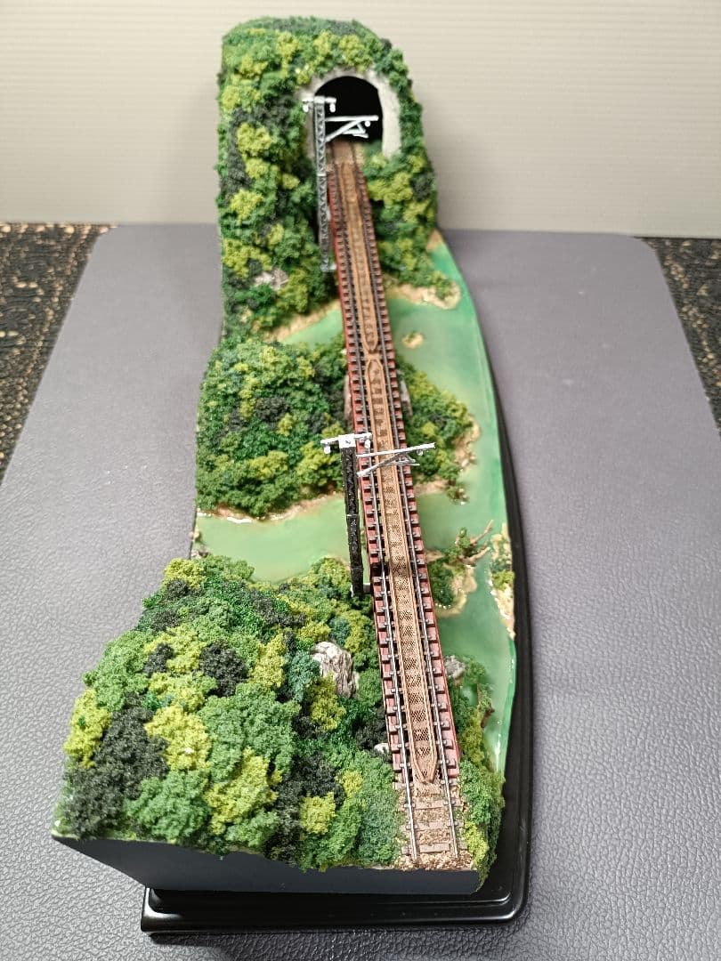 No.48鉄道Nゲージジオラマ車両付き