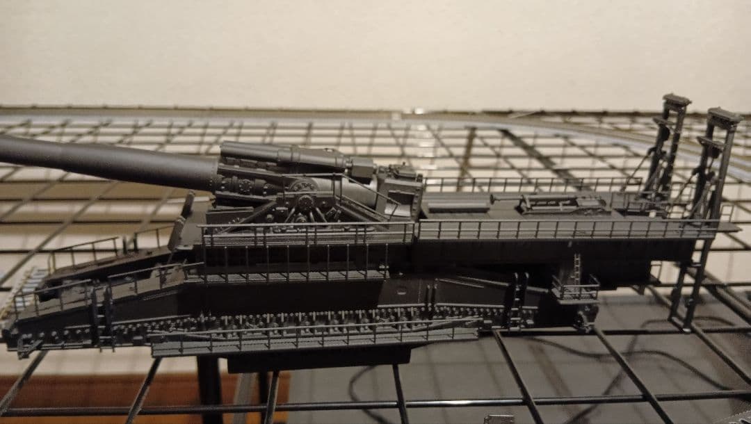 B*2様 フジミ　1/144　列車砲　ドーラ　可動化