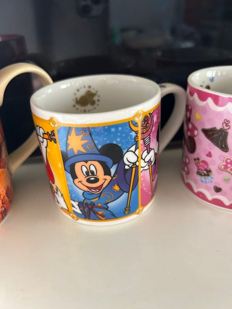 ディズニーキャラクター マグカップセット