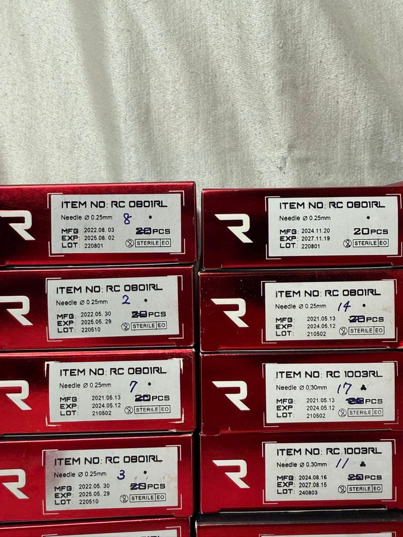 RadicalTattooSupply タトゥーカートリッジ 大量まとめ売り