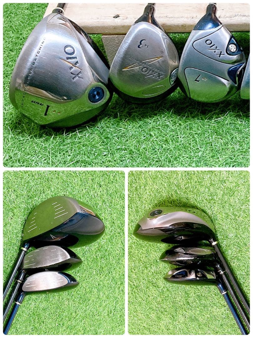H2 ゼクシオ　初心者オススメ　ゴルフクラブセット　メンズ　12本セット