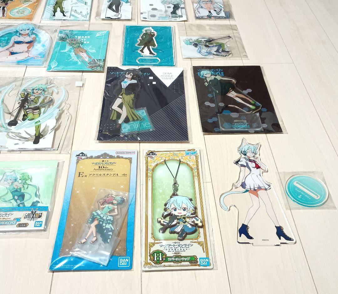 ソードアート・オンライン　シノン　アクリルスタンド　ラバスト　24個セット