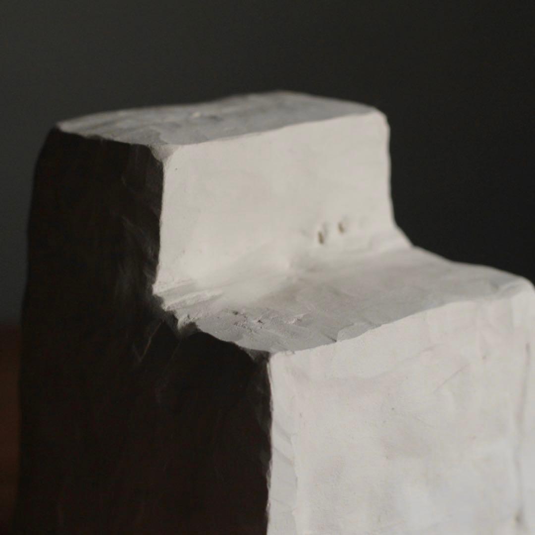 石塑粘土 立体作品 「家」 sculpture 現代美術