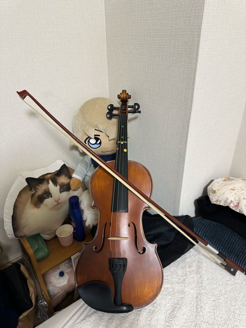 バイオリン 4/4 初心者おすすめ セット（本体・弓・ケース・肩当付き）