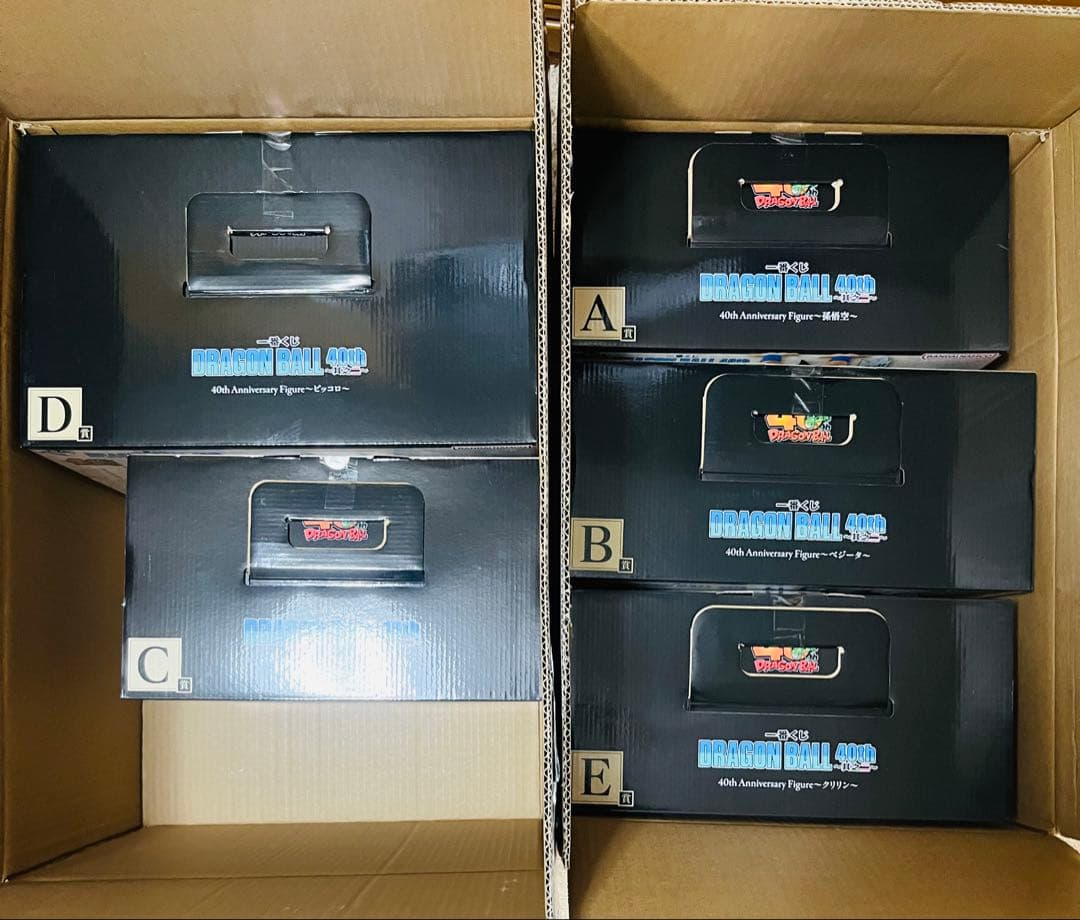 一番くじ ドラゴンボール 40周年 其之二 A B C D E賞 フィギュア５点