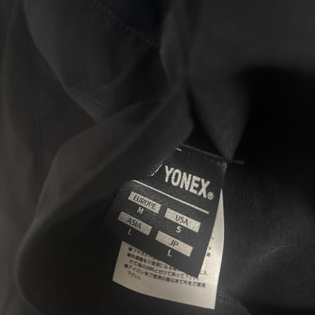 ヨネックス ジップアップジャケット 黒 ベージュ