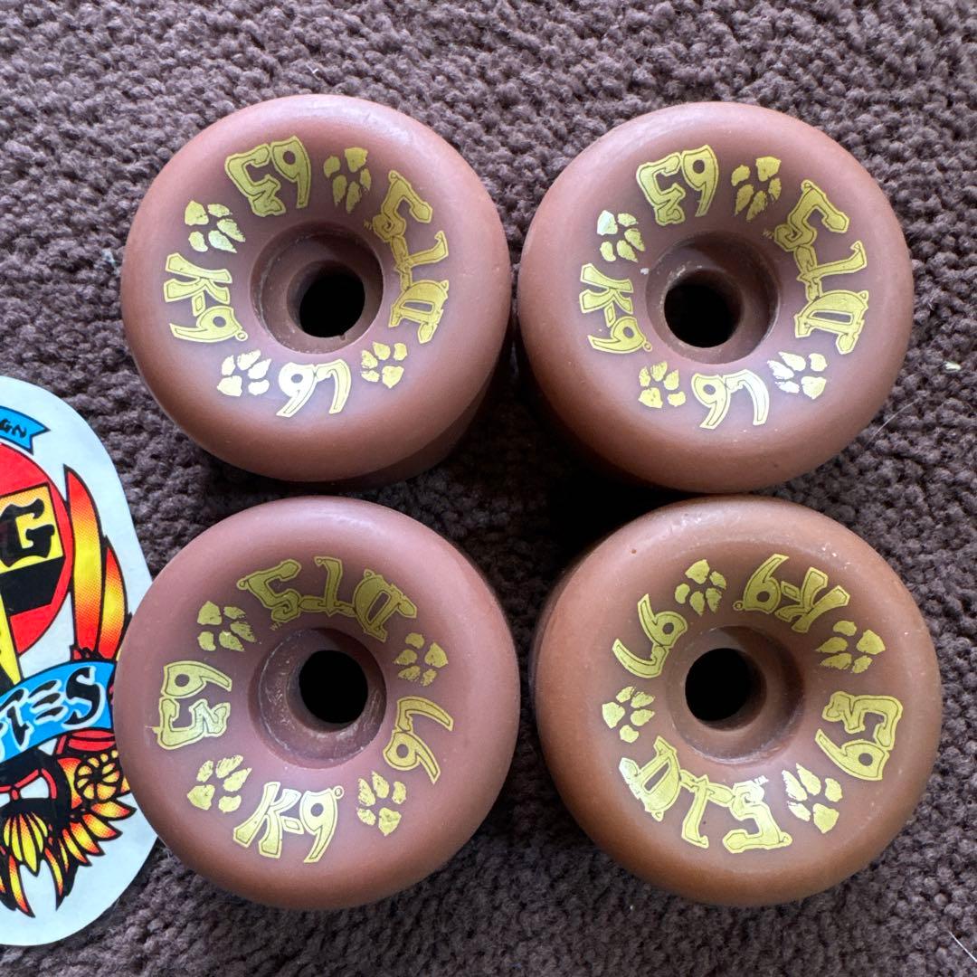 Dogtown K9 63mm97aスケートボードウィール DTS90年ウィール
