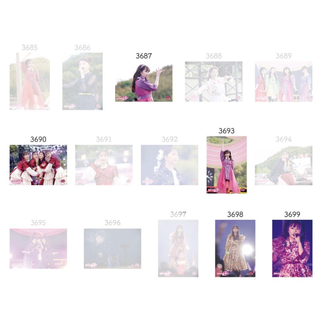 桃在庫 一枚からOK バラ売り匿名配送 ももいろクローバーZ公式生写真 第53弾