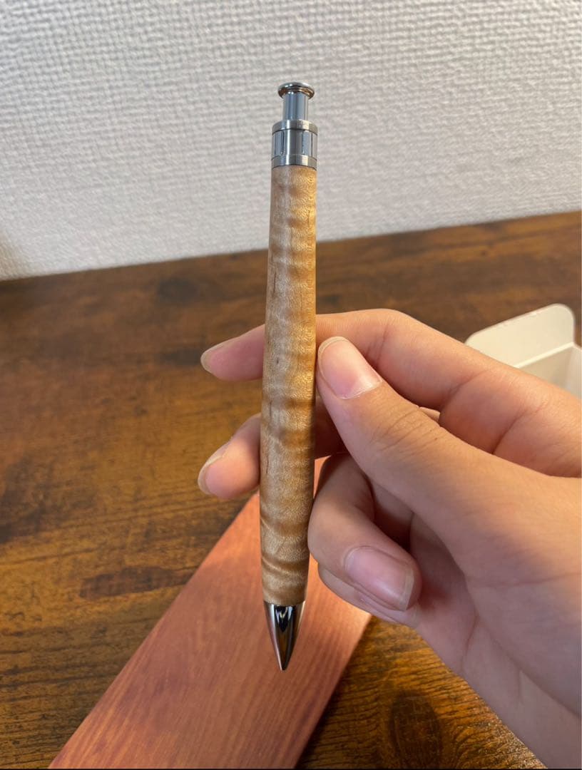 工房楔 楓ちぢみ杢 シャープペンシル0.5mm