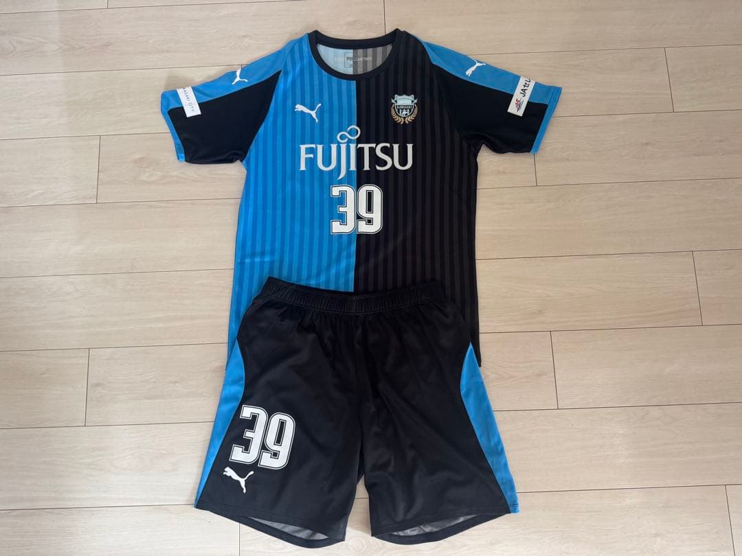 【支給品】 川崎フロンターレ 2018シーズン 下部組織 支給品ユニフォーム上下