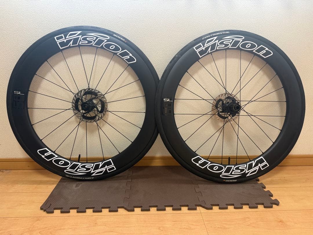 【美品】VISION METRON 60 SL DISC ホイールセット