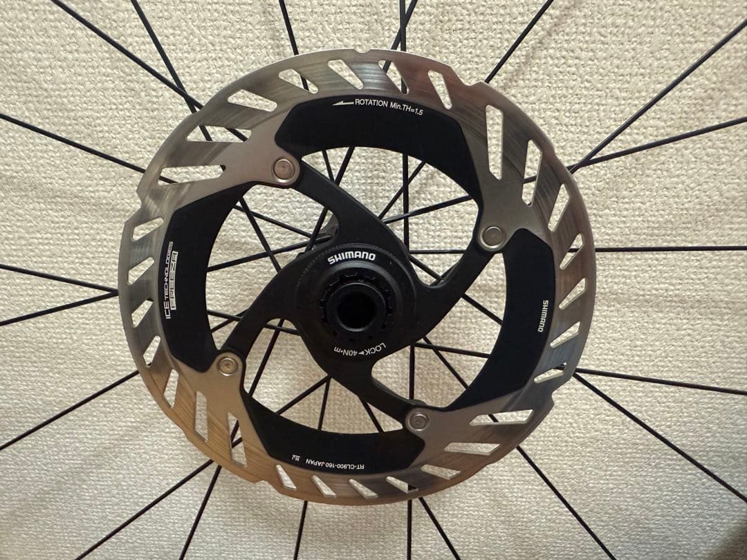 【美品】VISION METRON 60 SL DISC ホイールセット