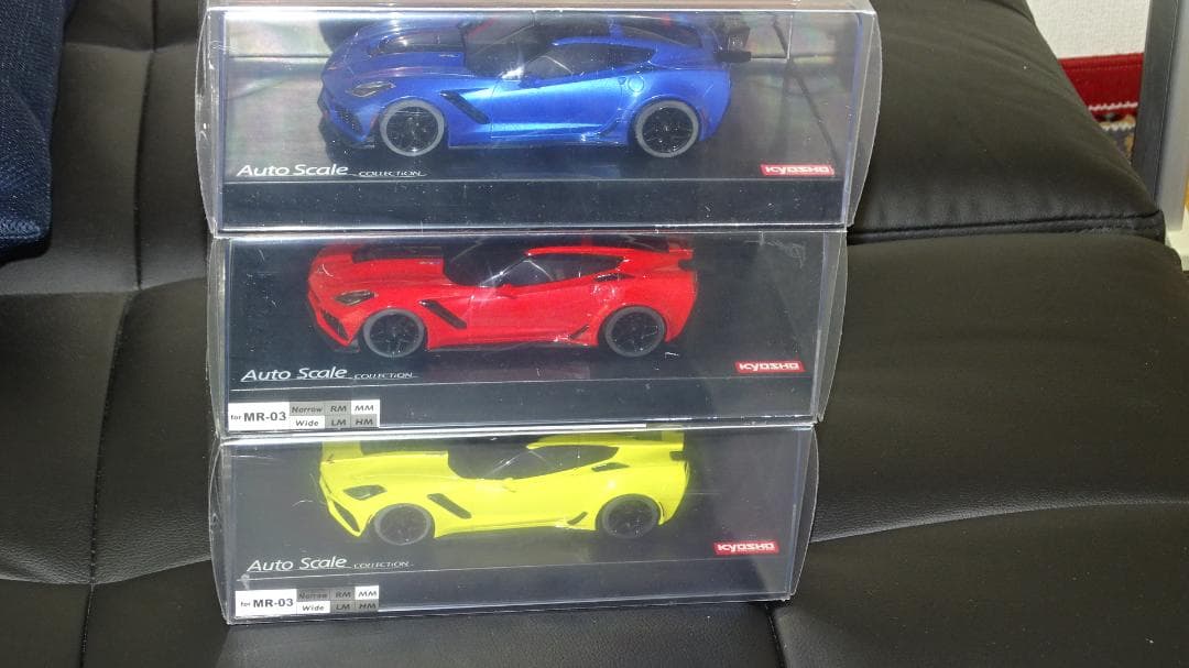 京商ミニッツシボレーコルベットZR1　3台