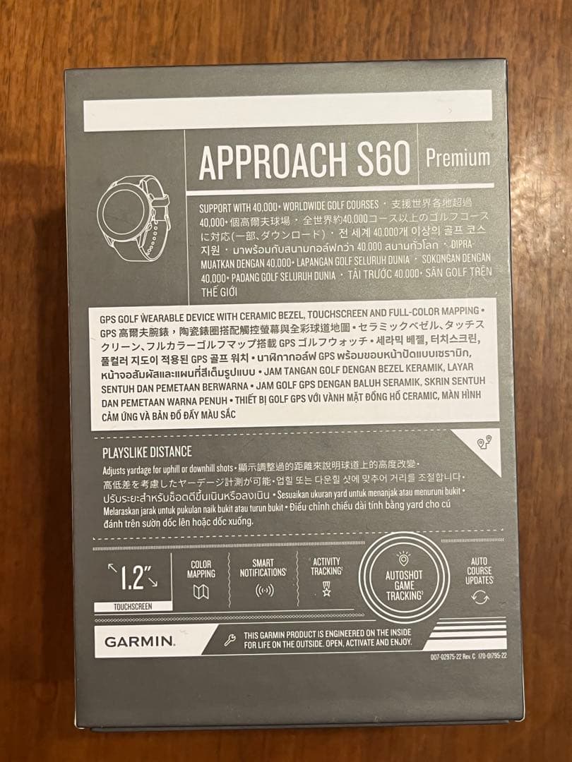 GARMIN Approach S60 GPSナビ 2018年製