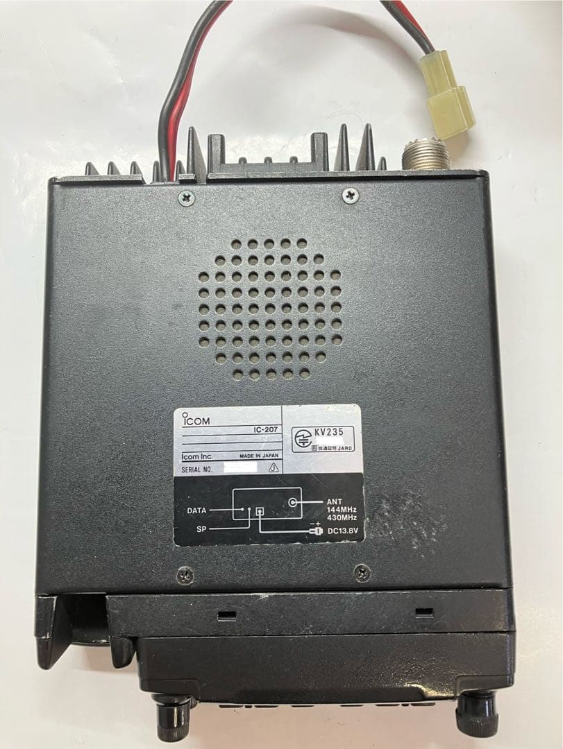 ☆整備済み　IC-207 145/433MHz 20W ICOM アイコム☆