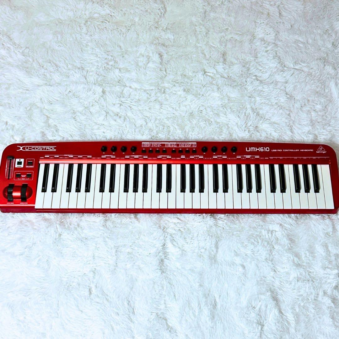 【美品】BEHRINGER ベリンガー UMX610 MIDIキーボード 動作品