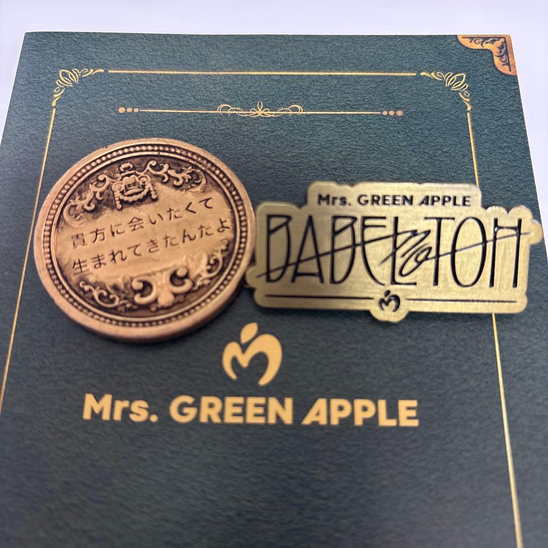 Mrs. GREEN APPLE バッジセット
