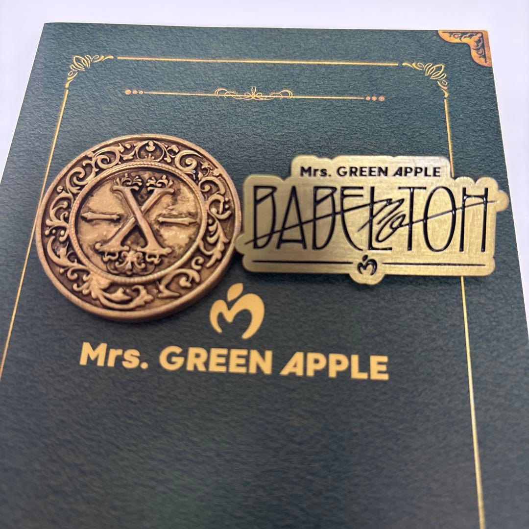 Mrs. GREEN APPLE バッジセット