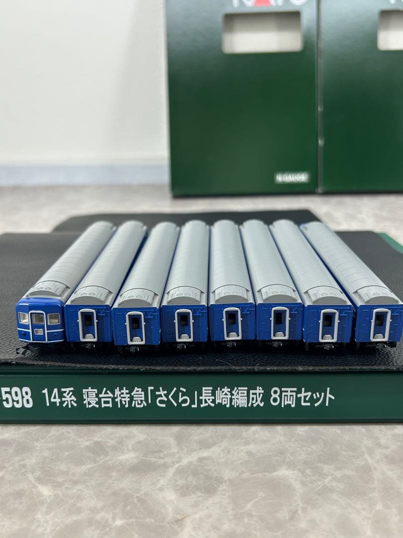 KATO 10-598.599 14系 寝台特急「さくら」長崎編成/佐世保編成
