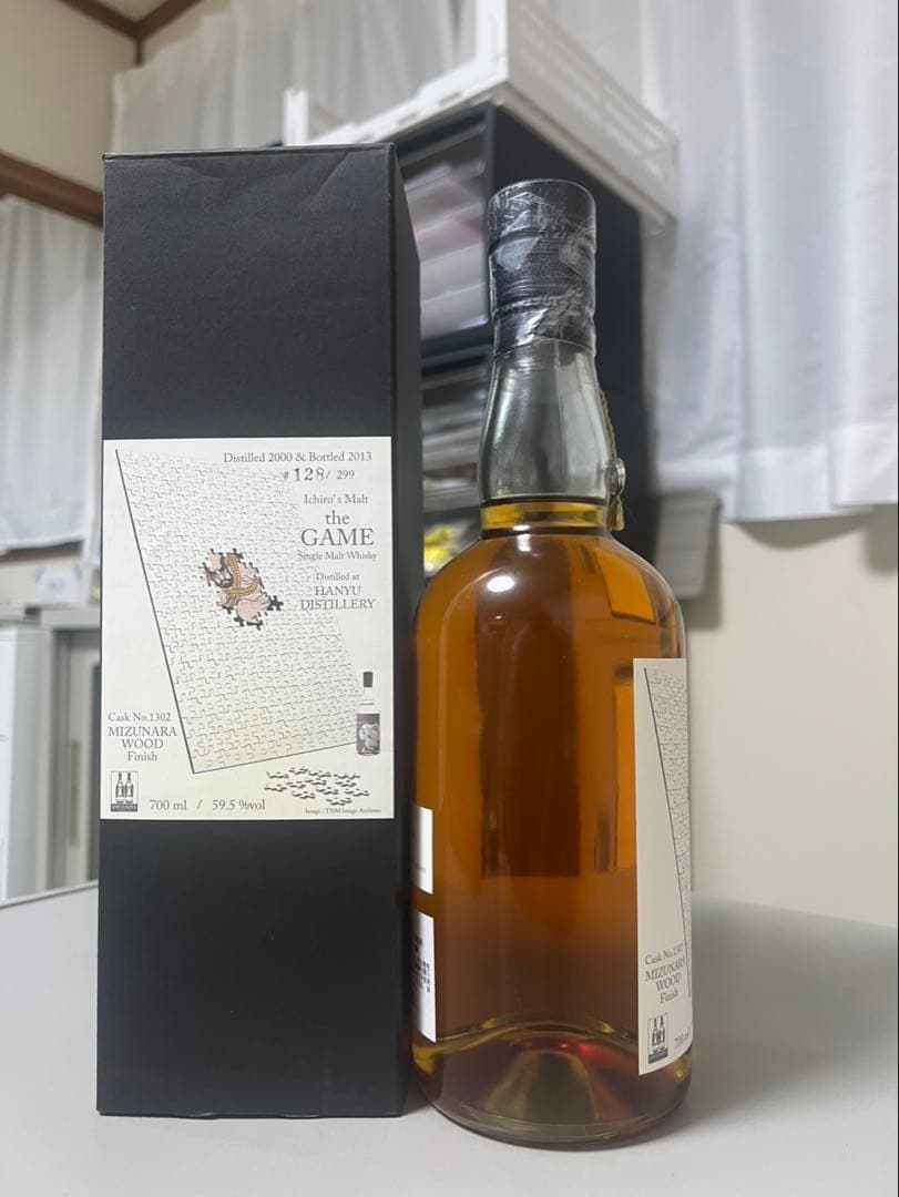 イチローズモルト ザ・ゲーム ミズナラ樽 59.5% 羽生蒸溜所 未開封