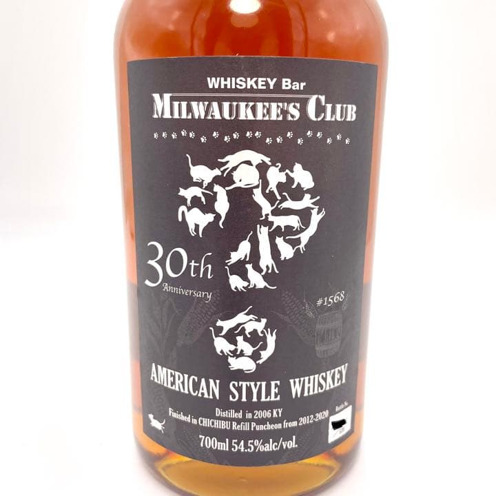 【新品】◇イチローズモルト◇ミルウォーキーズクラブ 30周年 アメリカンスタイル