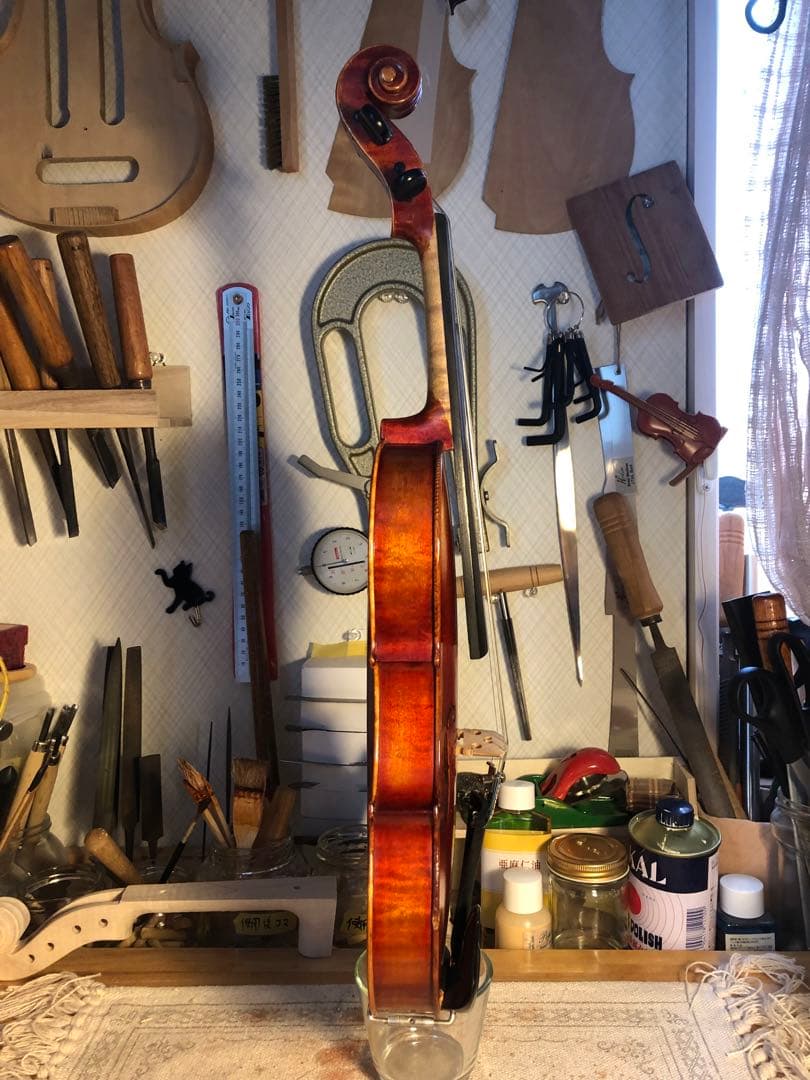 【駒&魂柱調整済】Suzuki分数バイオリンNo360 1/4 1978