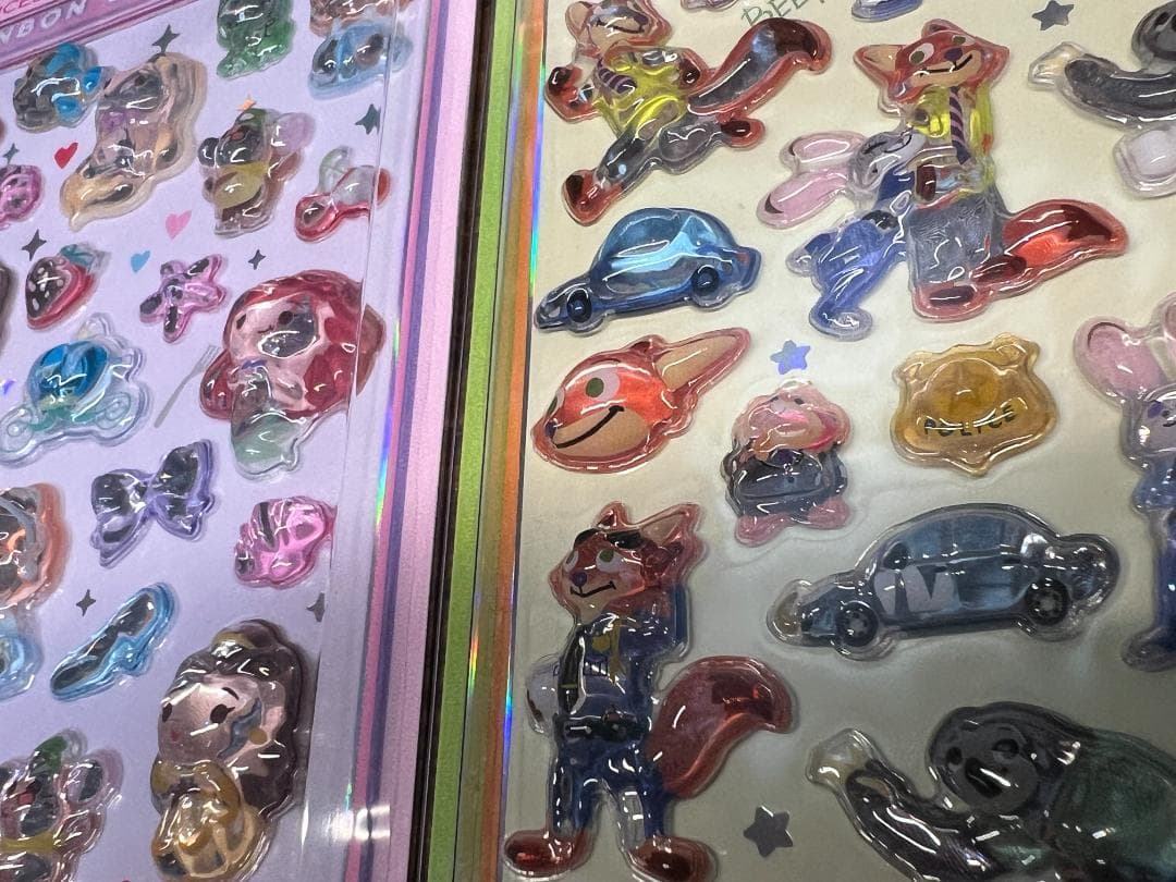 迅速発送　正規　ボンボンドロップシール　ディズニープリンセス ズートピア　セット