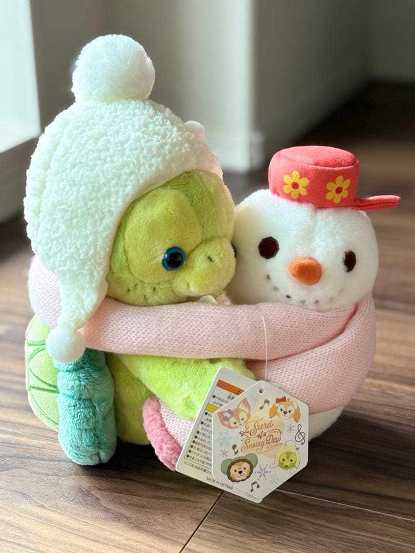 【新品】　オルメル 雪だるま ぬいぐるみ シークレットオブスノーウィーデイ