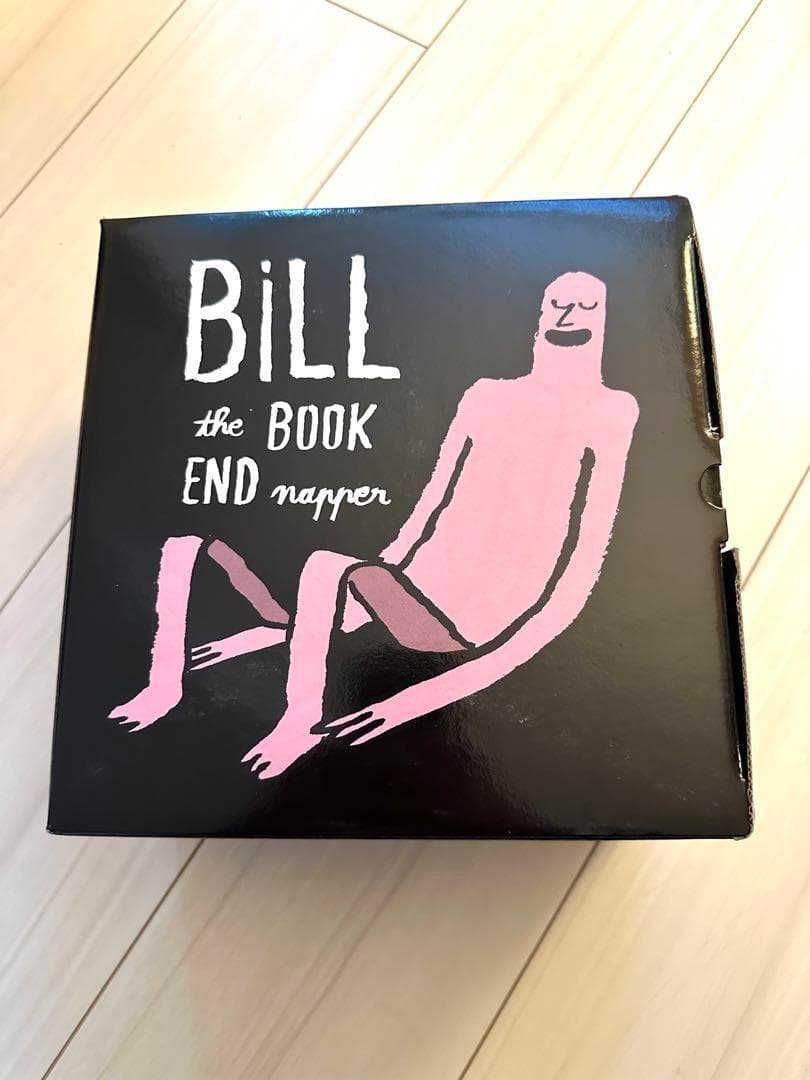 Jean Jullien ブックエンド ピンク Billy stand book